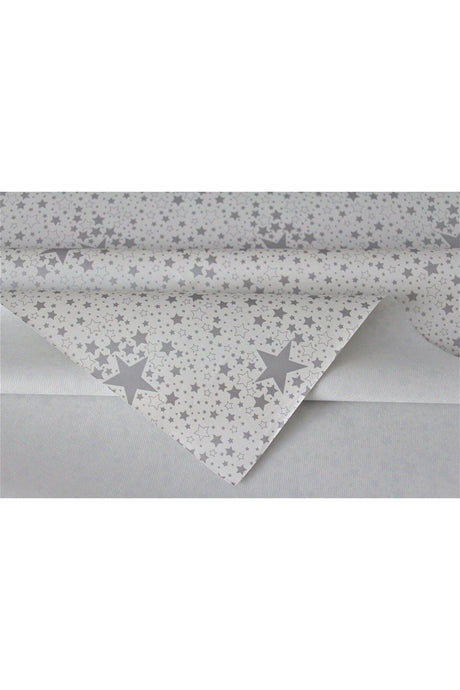 Lined Star Pattern Pvc Removable Oilcloth Table Cloth Gray Star - Swordslife