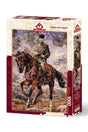 Collage with his horse named Atatürk Sakarya 1000 Piece Puzzle - Swordslife