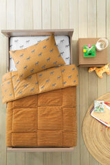 Atlanta Triola Kids Bedding Set - Orange - Swordslife