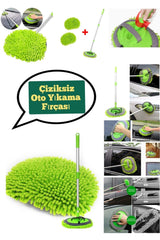 Auto Detailing Brush Car Wash Mop Auto Window Tire Cleaning Chenille Dust Remover - Swordslife