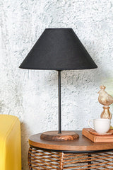 Avril Lampshade Wood Black Ahsp-57 - Swordslife