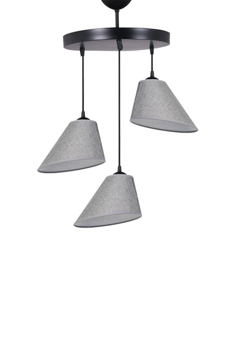 Avugle 3-Piece Pendant Light Gray - Swordslife