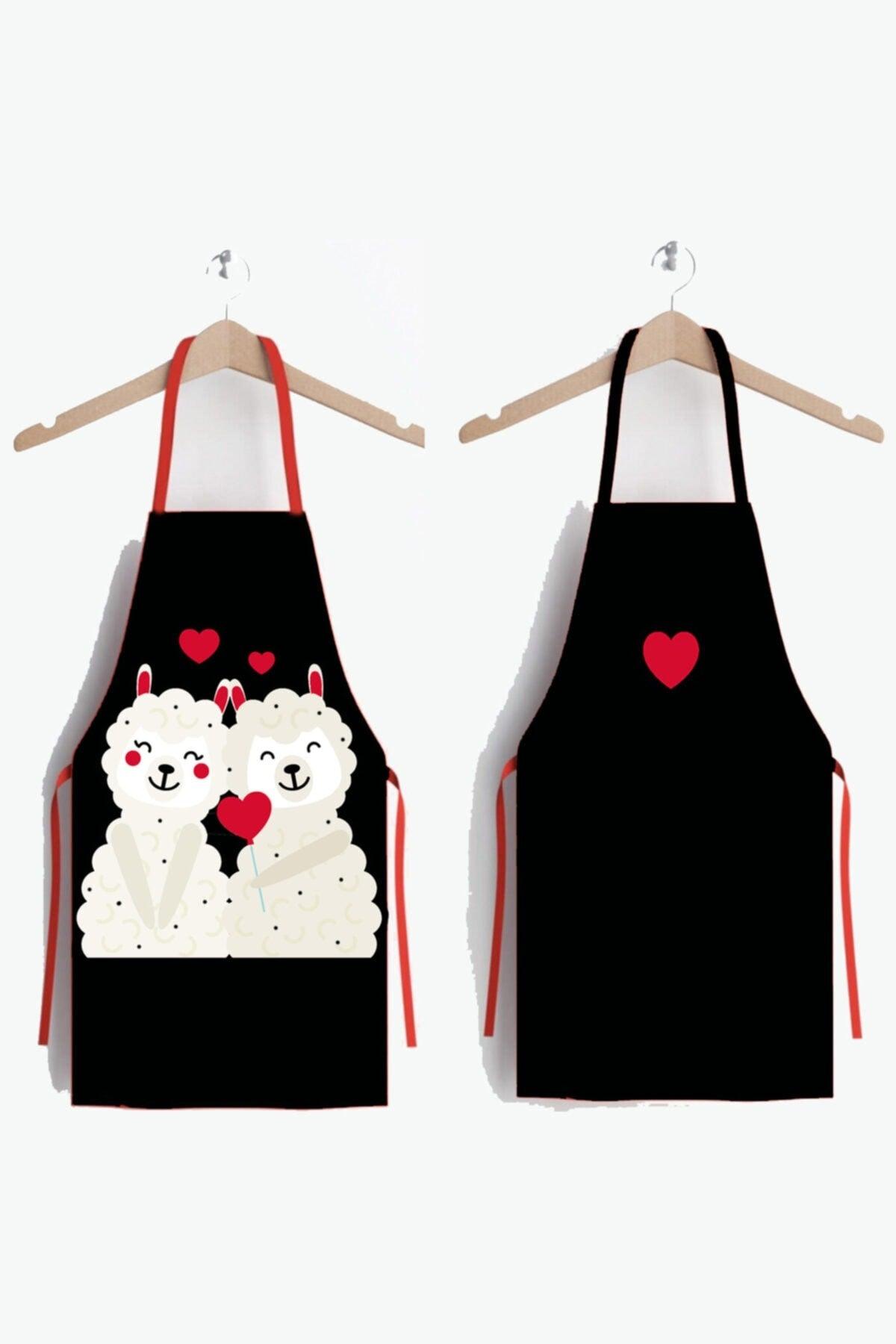 Ays Home Dear Lamb 2 Pcs Kitchen Apron - Swordslife