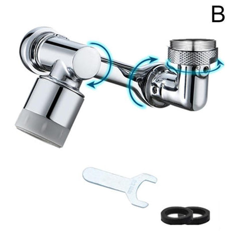 Universal 1080 Swivel Faucet Aerator Multifunction Faucet Extender Universal Swivel Splash Resistant Shower - Swordslife