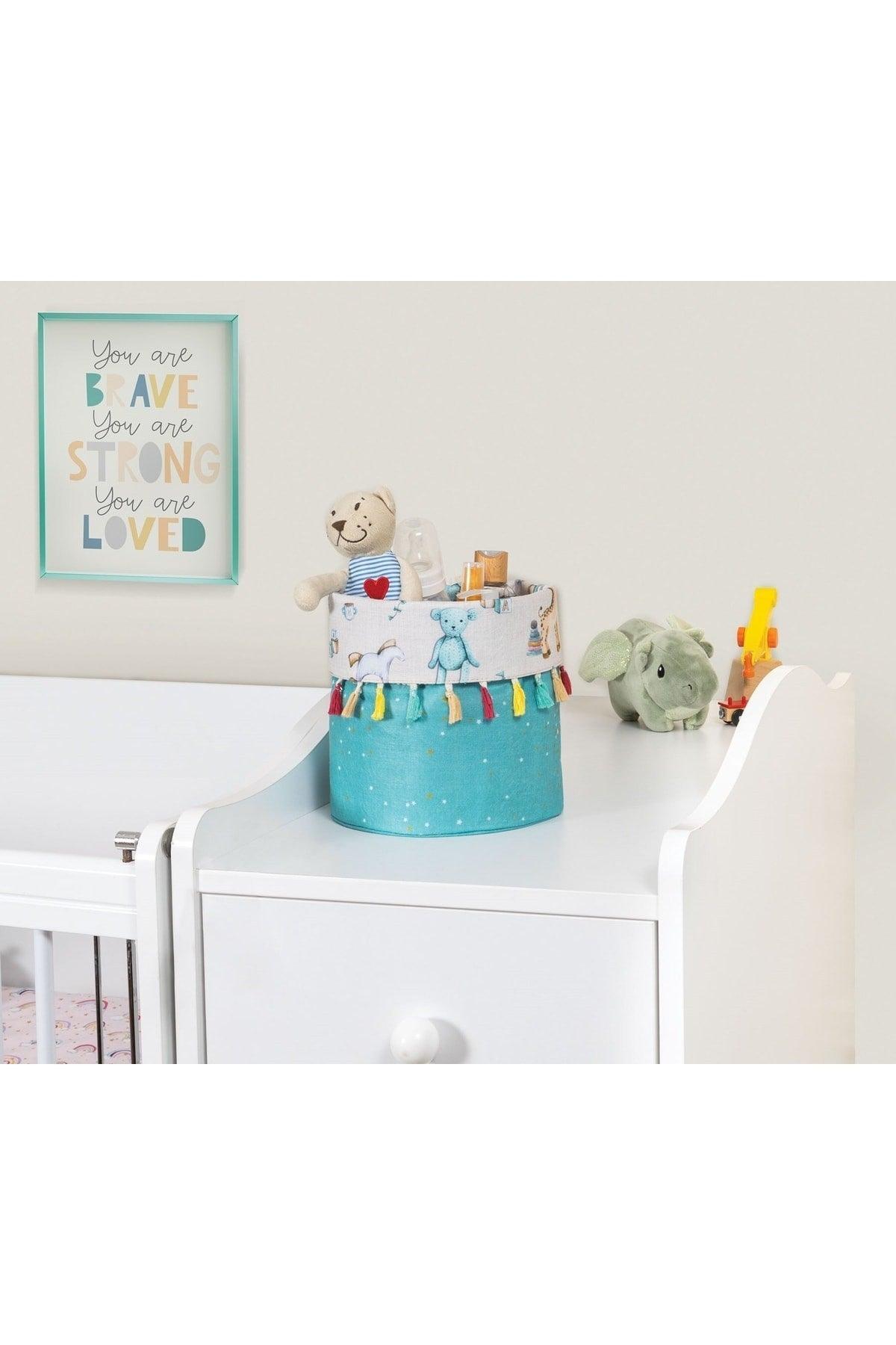 Baby Round Basket Organizer Multi-Purpose