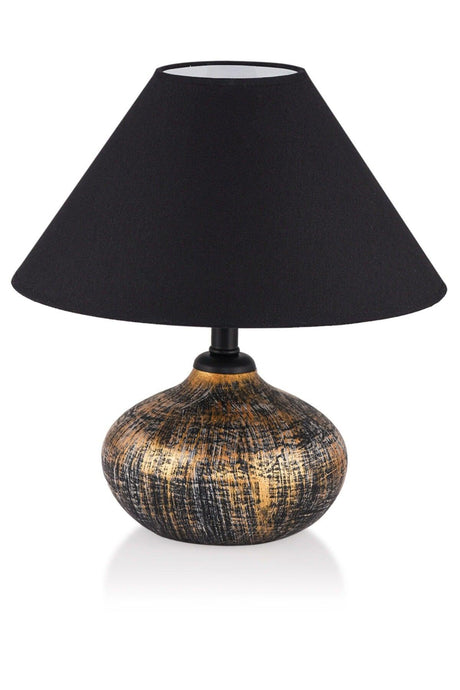 Bakase Ceramic Lampshade Gold Black Srmk-53 - Swordslife