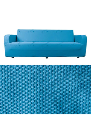 Honeycomb Fabric Lycra Flexible Washable Elastic Sofa Cover 3 Seater Sofa Cover - Swordslife