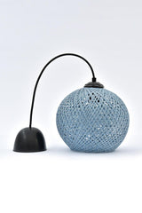 Balle Blue Pendant Ball Chandelier Black Cable - Swordslife