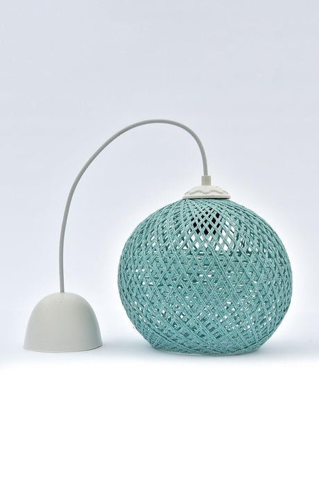 Balle Cyan Pendant Ball Chandelier White Cable - Swordslife