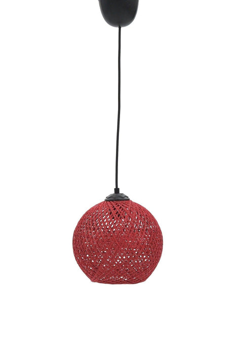 Balle Red Pendant Ball Chandelier Black Cable - Swordslife