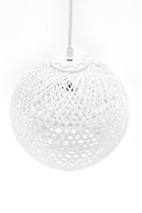 Balle White Pendant Ball Chandelier (white Suspender Set) - Swordslife