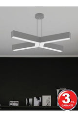 Bambino (Grey Case, Yellow Light) Led Modern Led Chandelier - Swordslife