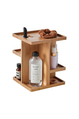 Bamboo Cosmetic Organizer Organizer Stand - Swordslife