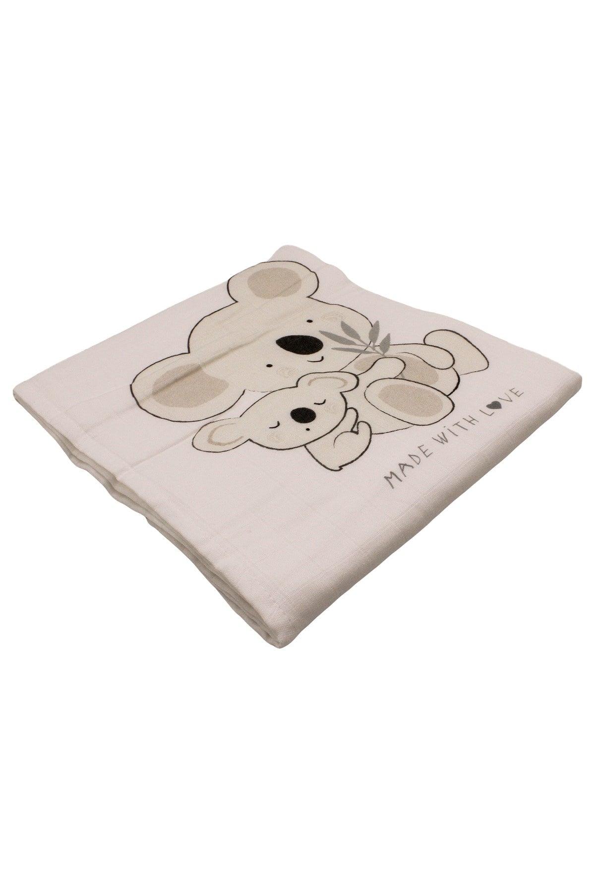 Bamboo Koala Baby Multi-Purpose Muslin Blanket 100×130 cm - Swordslife