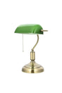 Banker Table Lamp Green- Tumbled - Swordslife