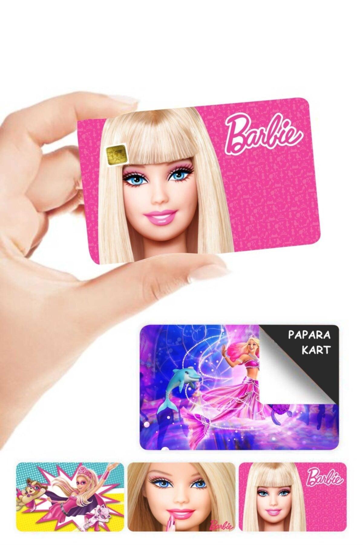 Barbie Papara Card Cover Sticker 4 Pieces