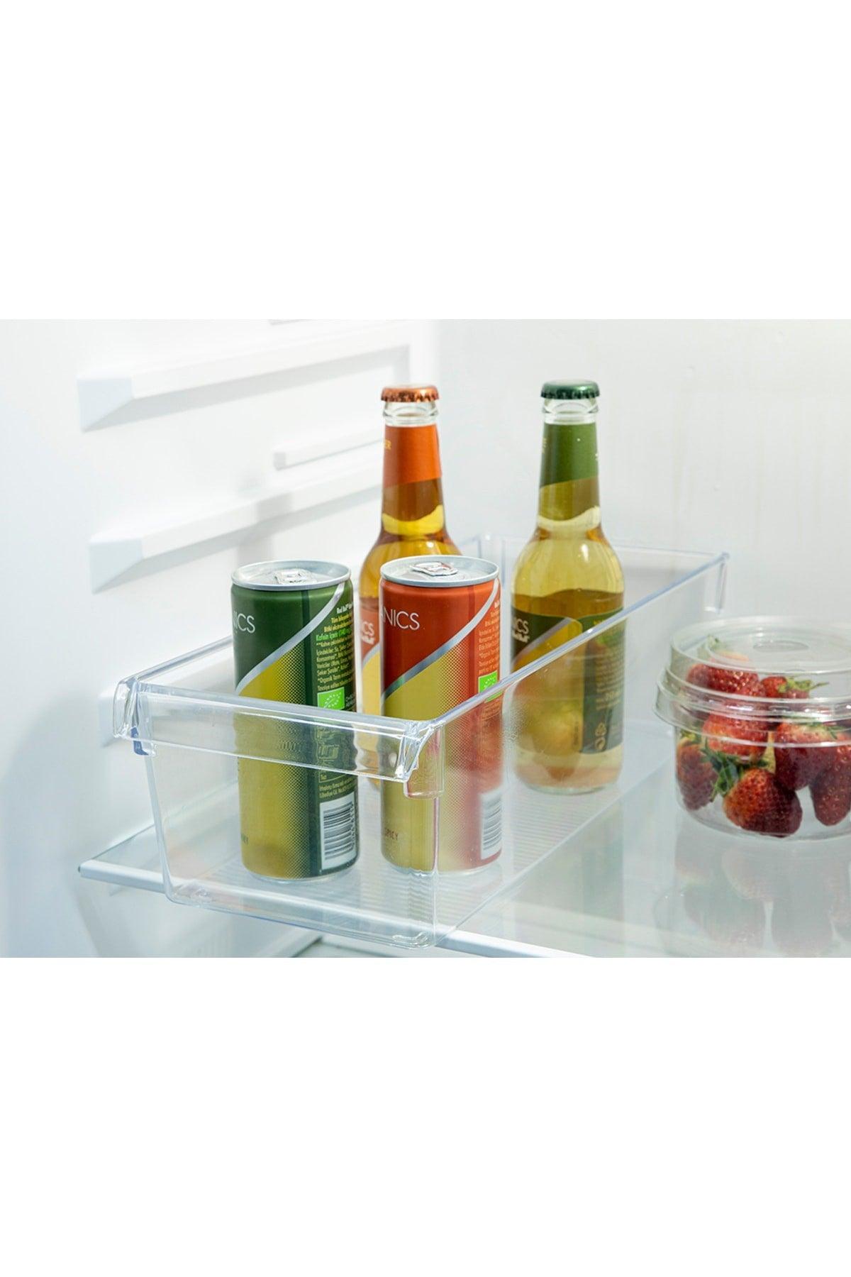 Basic Plastic KITCHEN ORGANIZER 36x15x10 cm Transparent - Swordslife