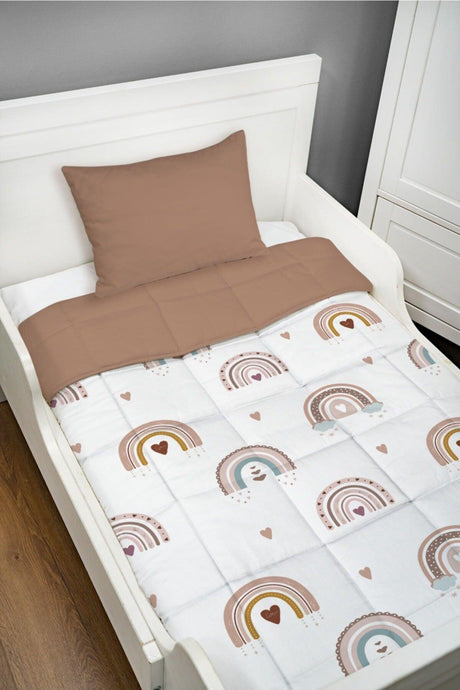Printed Montessori Quilt Set Iconic Series 95x195 Quilt - 50x70 Pillowcase - Swordslife