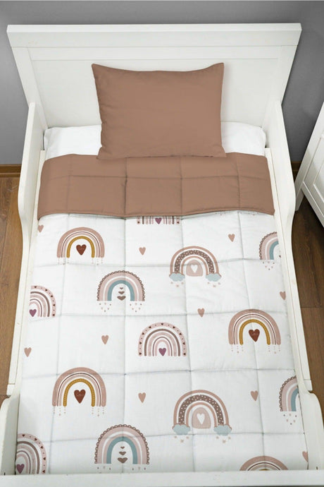 Printed Montessori Quilt Set Iconic Series 95x195 Quilt - 50x70 Pillowcase - Swordslife