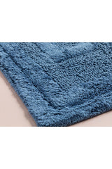 Bath Cotton Bath Mat 60x90 Cm Light Blue