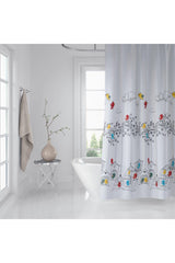 Bathroom Curtain Single Wing Shower Curtain - Swordslife