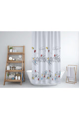 Bathroom Curtain Single Wing Shower Curtain - Swordslife