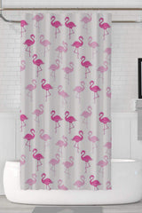 Bathroom Shower Curtain Flamingo - Swordslife