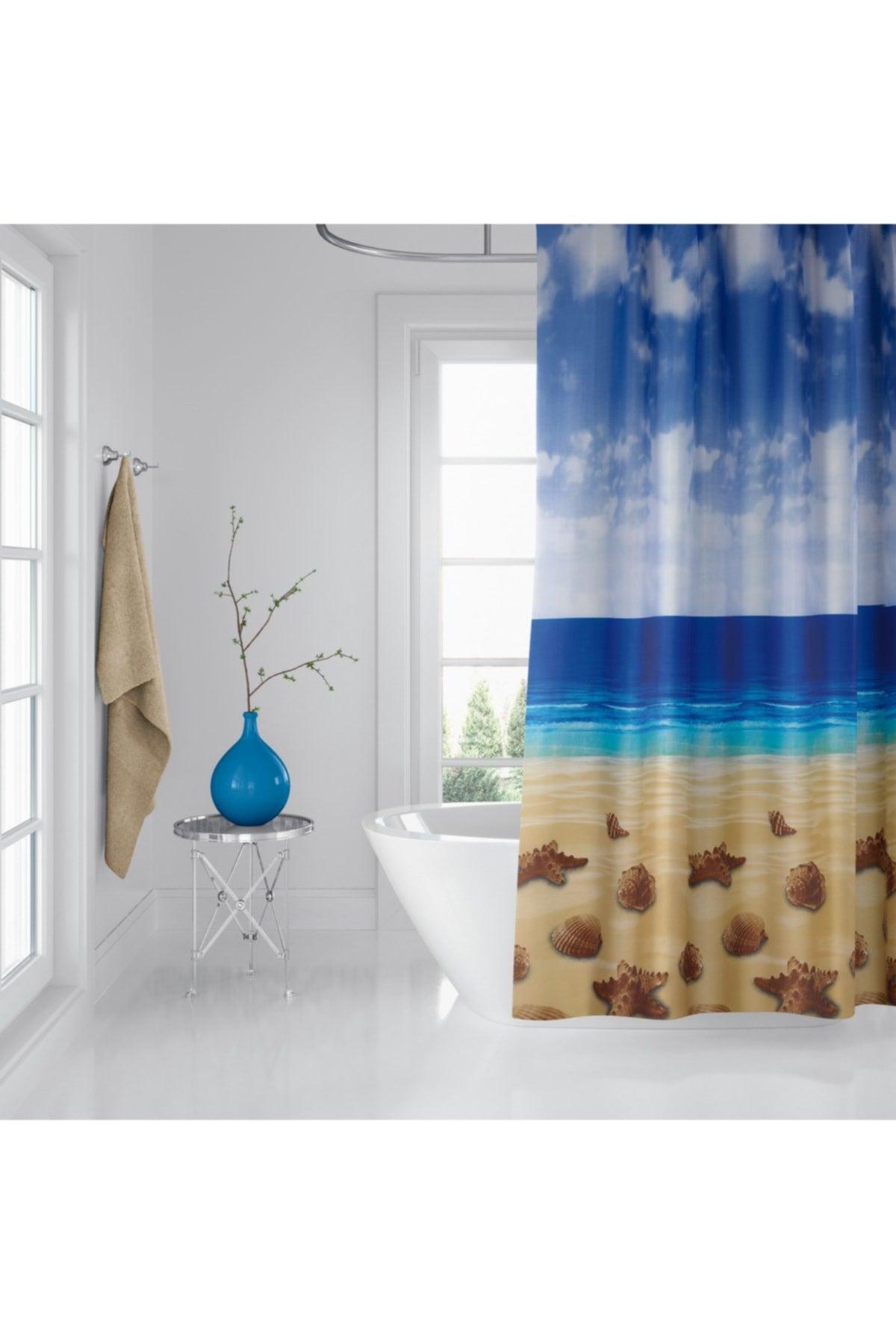 Bathroom Single Wing Shower Curtain 180x200 cm - Swordslife