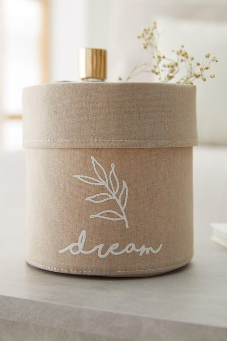 Beige Dream Printed Mini Basket //15x15 - Swordslife