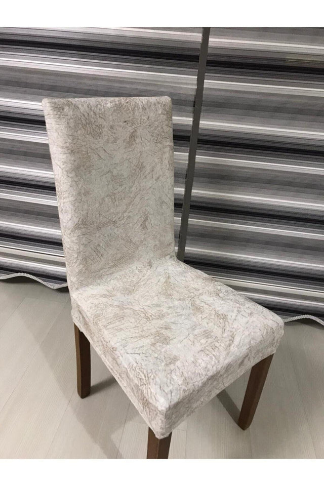 beige 6-seat chair cover - Swordslife