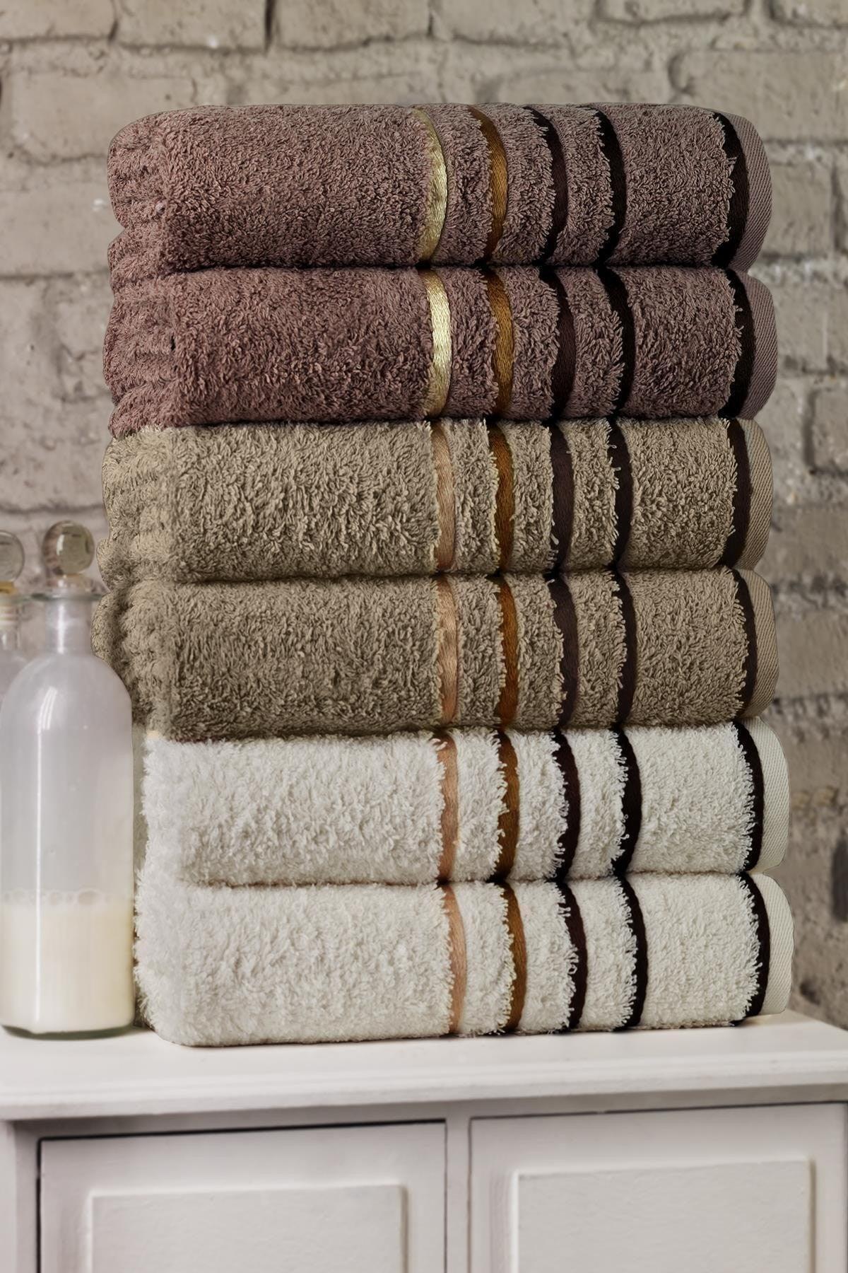 Bellance Towel Set 6 pcs 50x90 - Swordslife