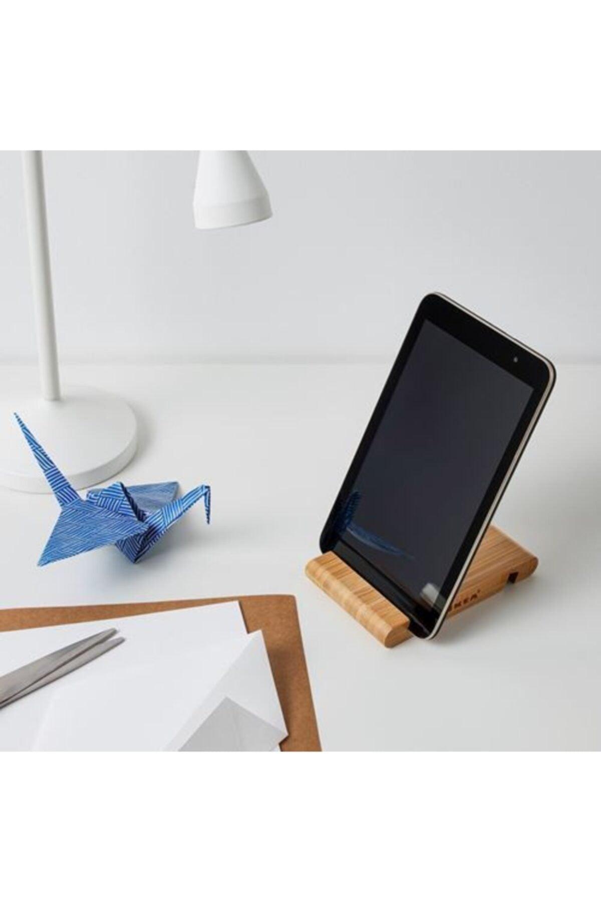 Bergenes Phone/tablet Stand, Bamboo - Swordslife