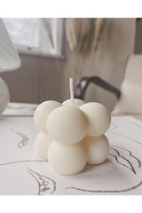 White Double Bubble Candle Set - Swordslife