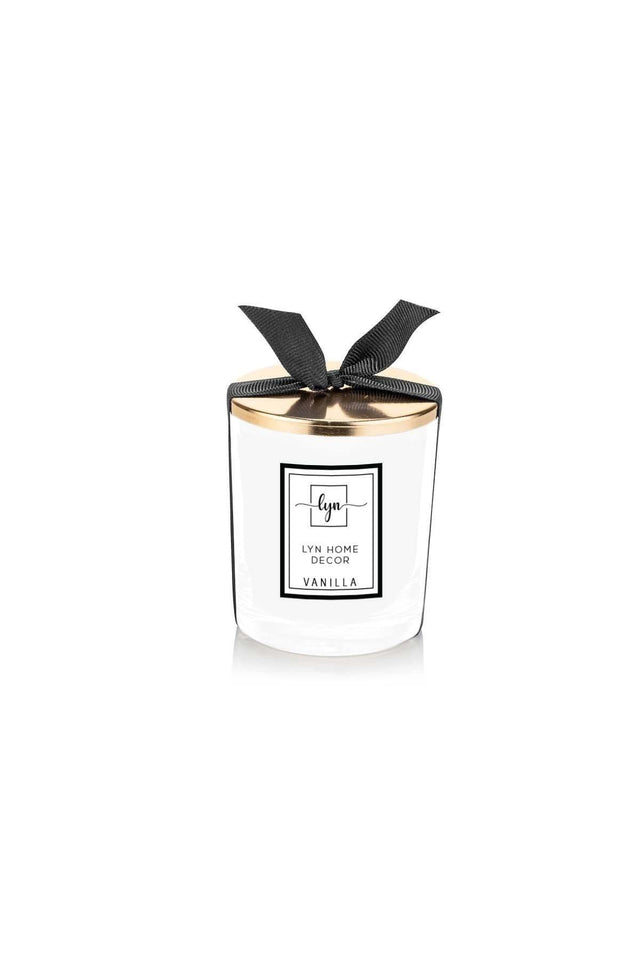 White-black Gold Lid Candle - Swordslife