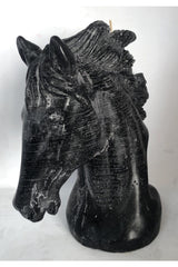 Big Black Horse Candle (24 Cm)