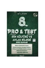 Bilfen Publications 8th Grade Pro & Test Religious Culture and Moral Knowledge Question Bank - Swordslife