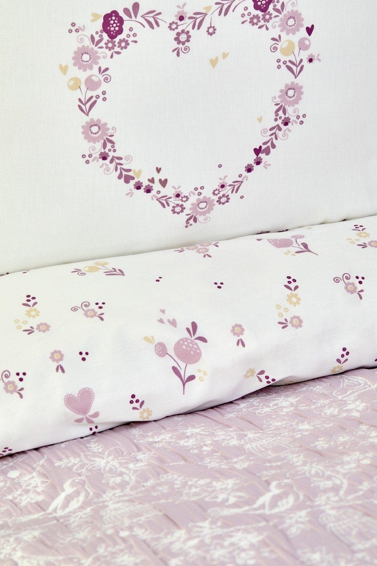 Birdy Lilac 100% Cotton Single Young Duvet Cover Set - Swordslife