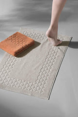 Biscay Bathmat Desert - Extra Soft, Modern 100% Cotton 50x75cm. Foot Towel / Bath Mat Set - Swordslife