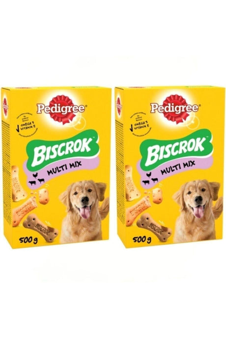 Biscrok Multi Mix Dog Treat Biscuit 500gr