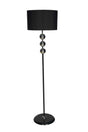 Black 3 Ball Chrome Floor Lamp - Swordslife