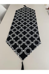 Black Classic Patterned Runner - Swordslife