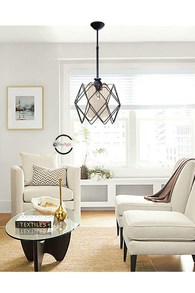 Black Jaka Luxury Pendant Chandelier - Swordslife