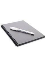 Black Leaf Spiral Notebook 40 Sheets 80