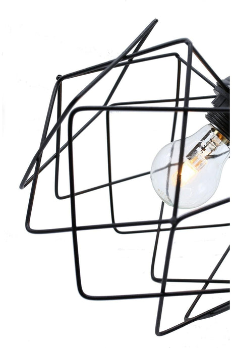 Black Multi-Square Chandelier - Swordslife