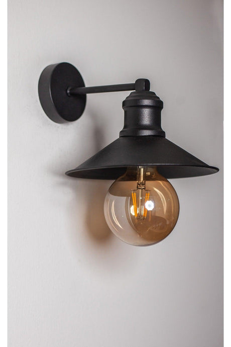 Black Wall Sconce - Swordslife