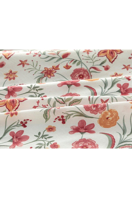 Blissful Garden Cotton Double Duvet Cover Set 200x220 Cm Pink - Swordslife