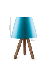 Blue North Home Wooden Leg Fabric Headboard Lampshade 2 Pack - Swordslife