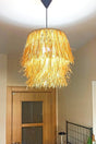 Bohemian Fringed Straw Raffia Chandelier - Swordslife