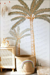 Bohemian Palm Tree Wall Sticker - Swordslife