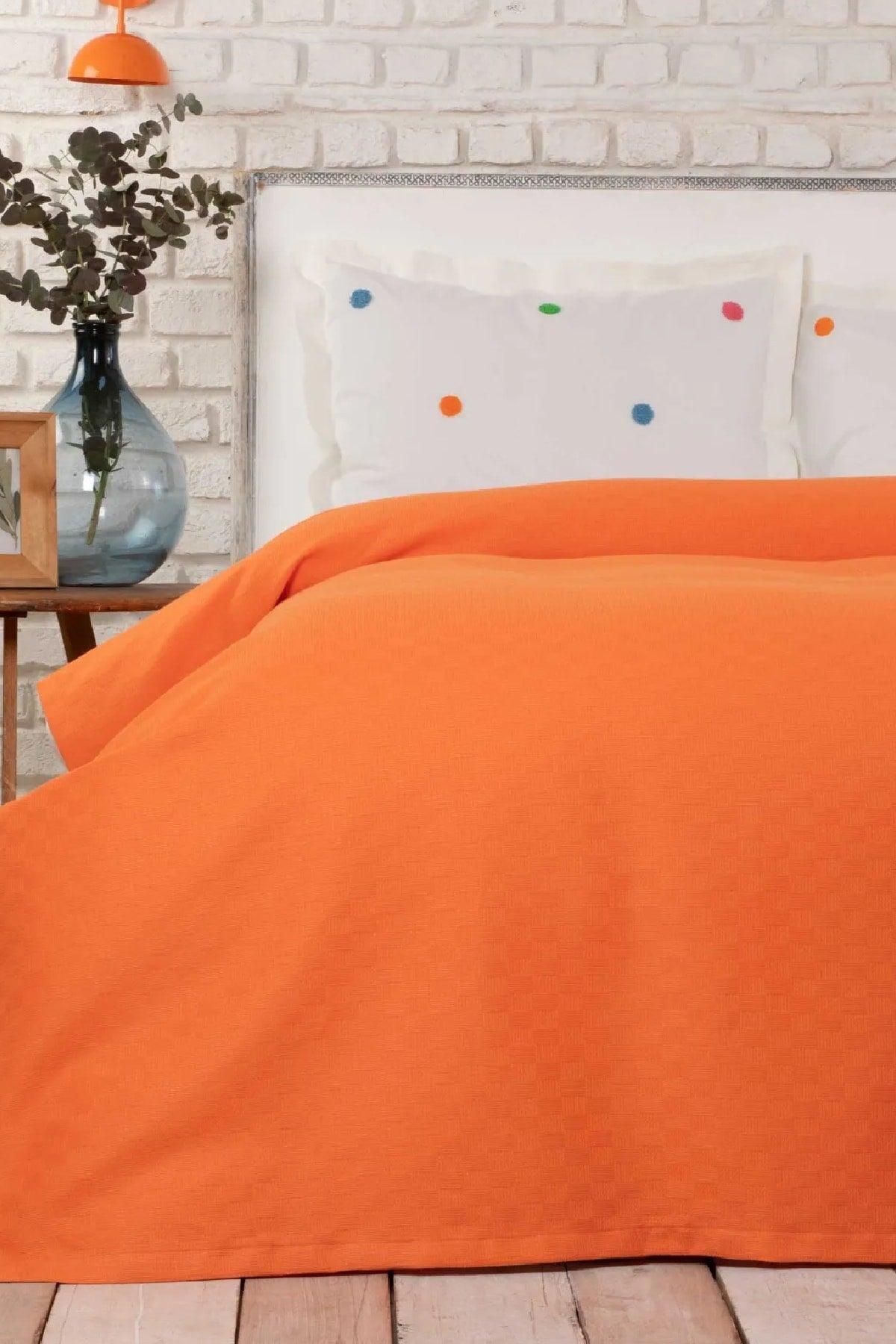 Boni Orange 100% Cotton Single Pique - Swordslife